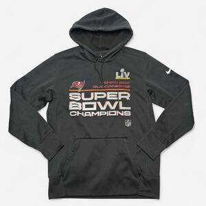 Nike Tampa Bay Buccaneers Super Bowl LV Champions Dri-FIT Hoodie M